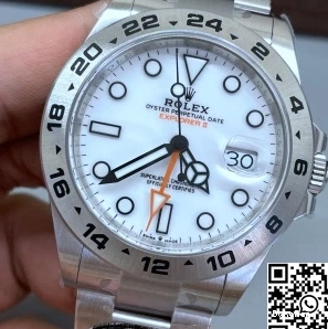 Steel Factory M226570-0001 White Explorer Stainless Rolex Clean Dial 1116